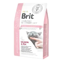 غذای خشک گربه درمان آلرژی بریت با طعم سالمون و نخود