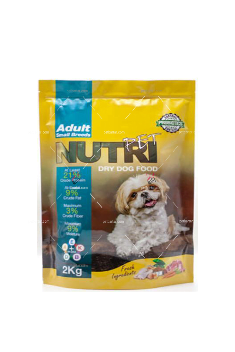 غذای خشک سگ بالغ نژاد کوچک نوتری پت 2 کیلویی
