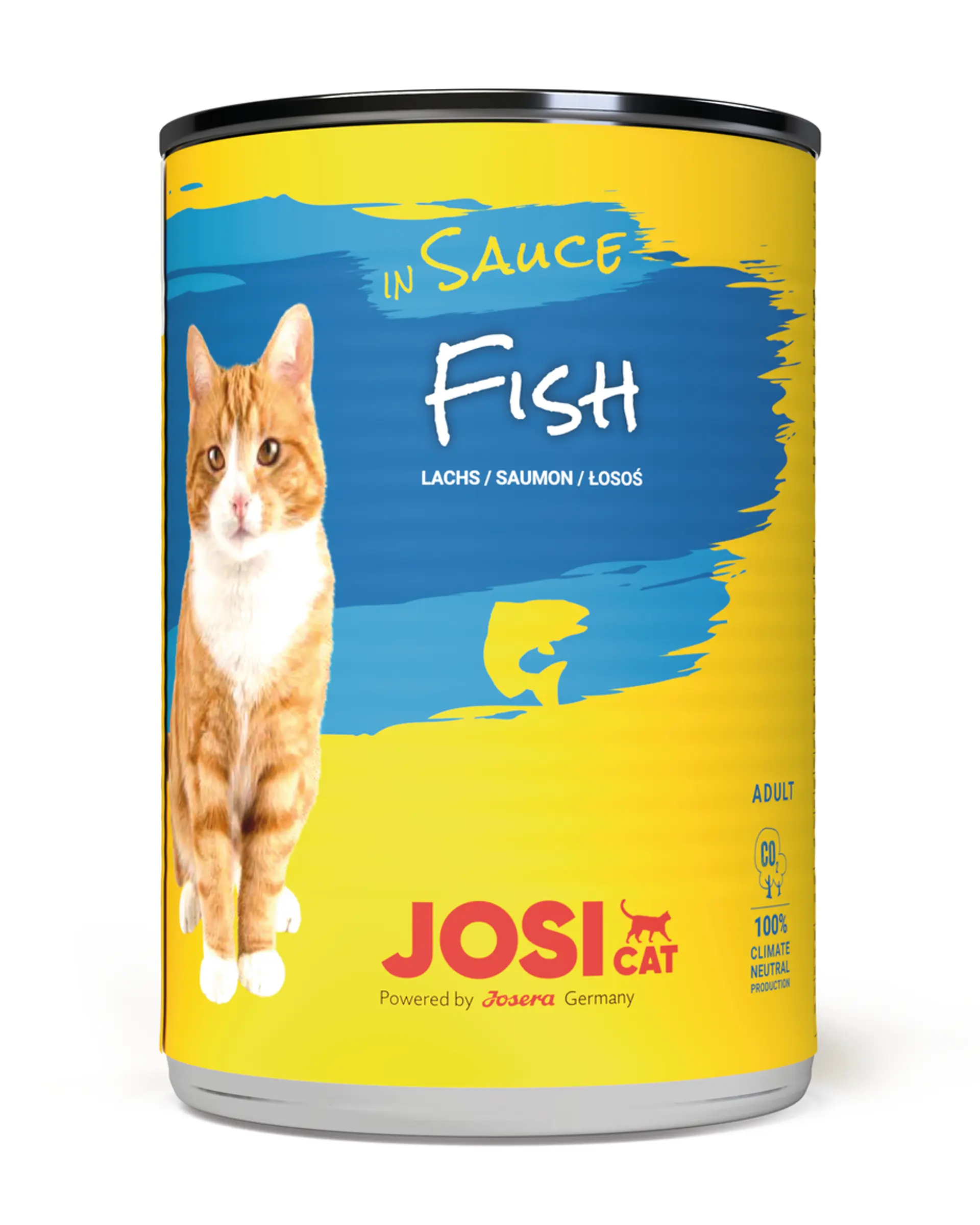 4032254774150_Katze_JosiCat_3x4_Fish_in_Sauce_415g_frontal